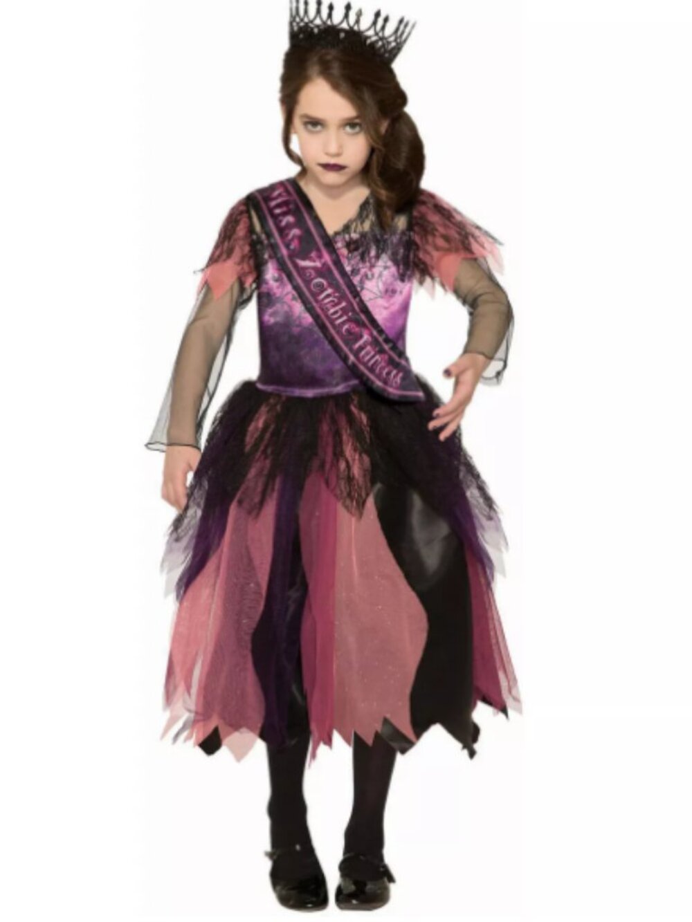 Spirit Halloween Size L Girls Zombie Princess Halloween Costume Dress